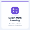 Sweet Math Learning Module - Family