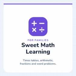 Sweet Math Learning Module - Family